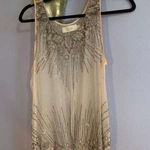 Candela beaded tank top